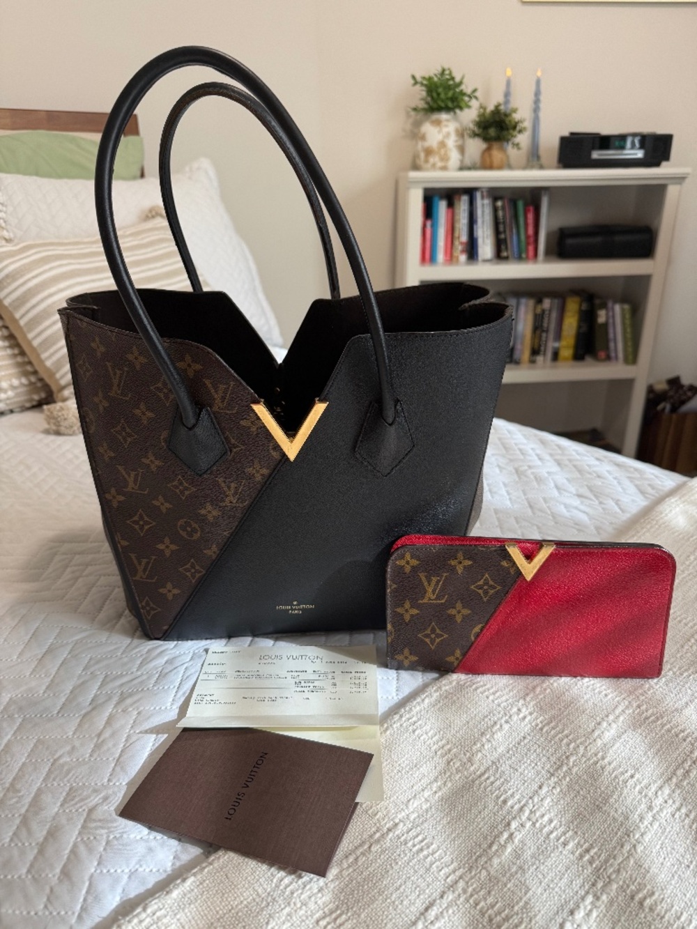 Louis Vuitton Kimono purse and wallet